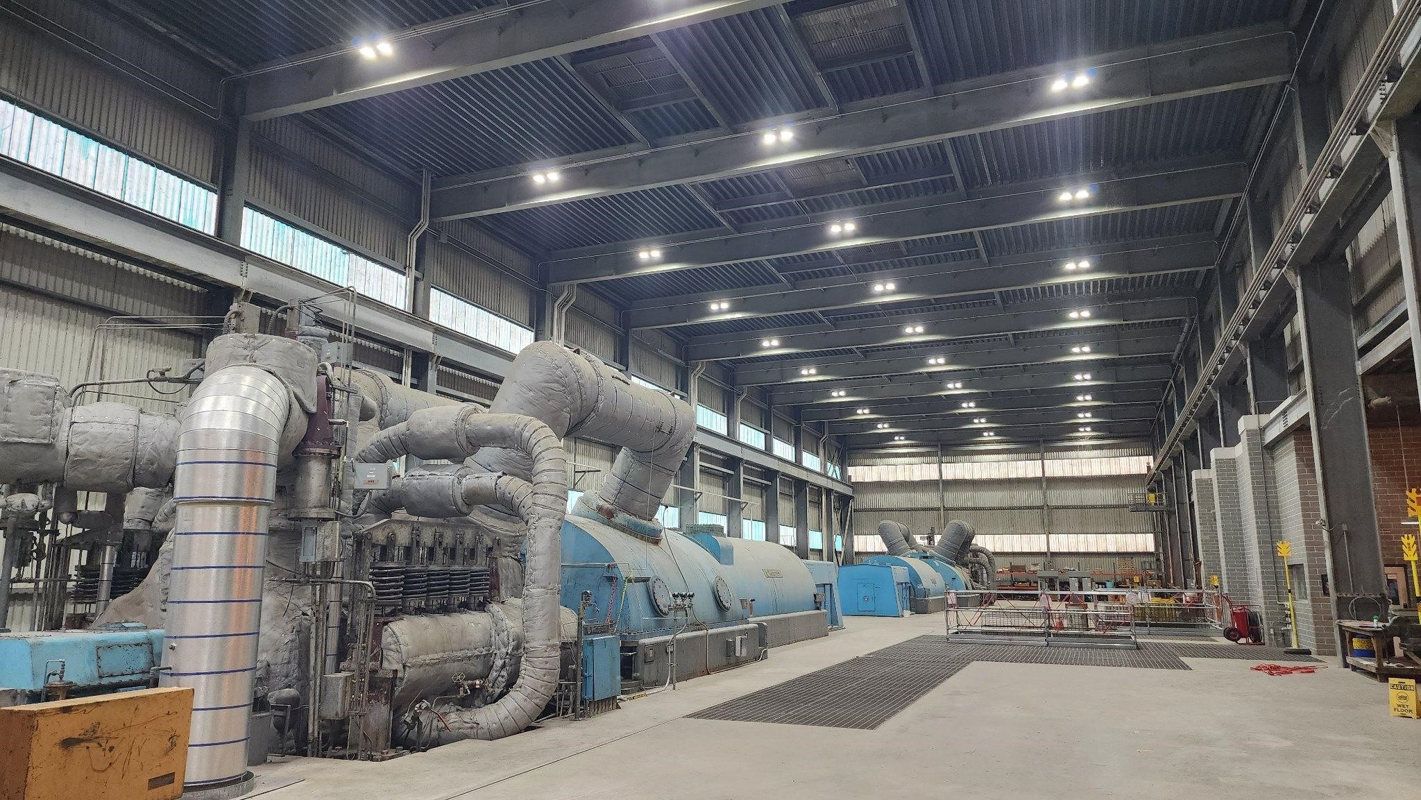 Industrial High Bay Lighting for Energy Power