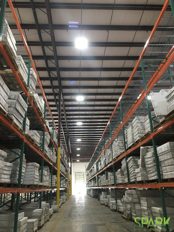 LED Warehouse Lighting at Stone Future, Inc. in Houston