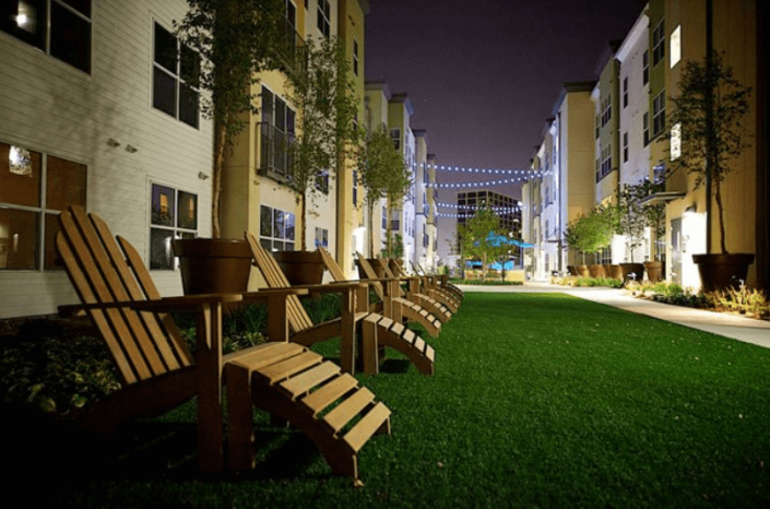 LED Lighting Upgrade at Mockingbird Flats Apartments in Dallas