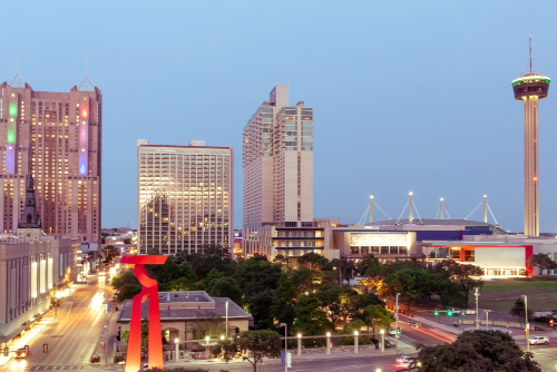 san antonio cityscape
