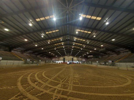 LED Arena Lighting Humble - Before