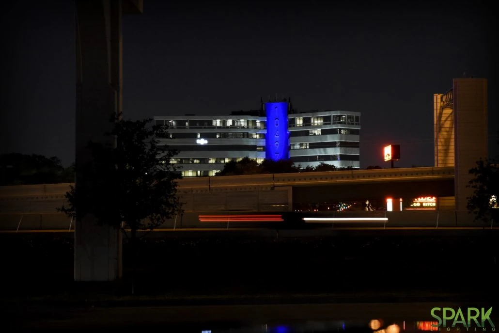 Color Changing Flood Light Blue