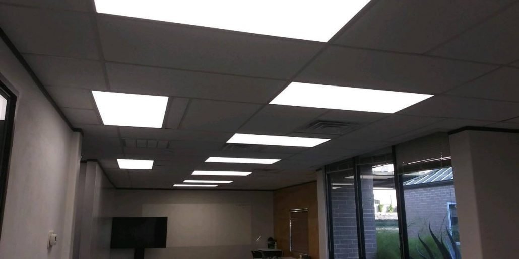 LED Office Lighting for Meetingful in Austin