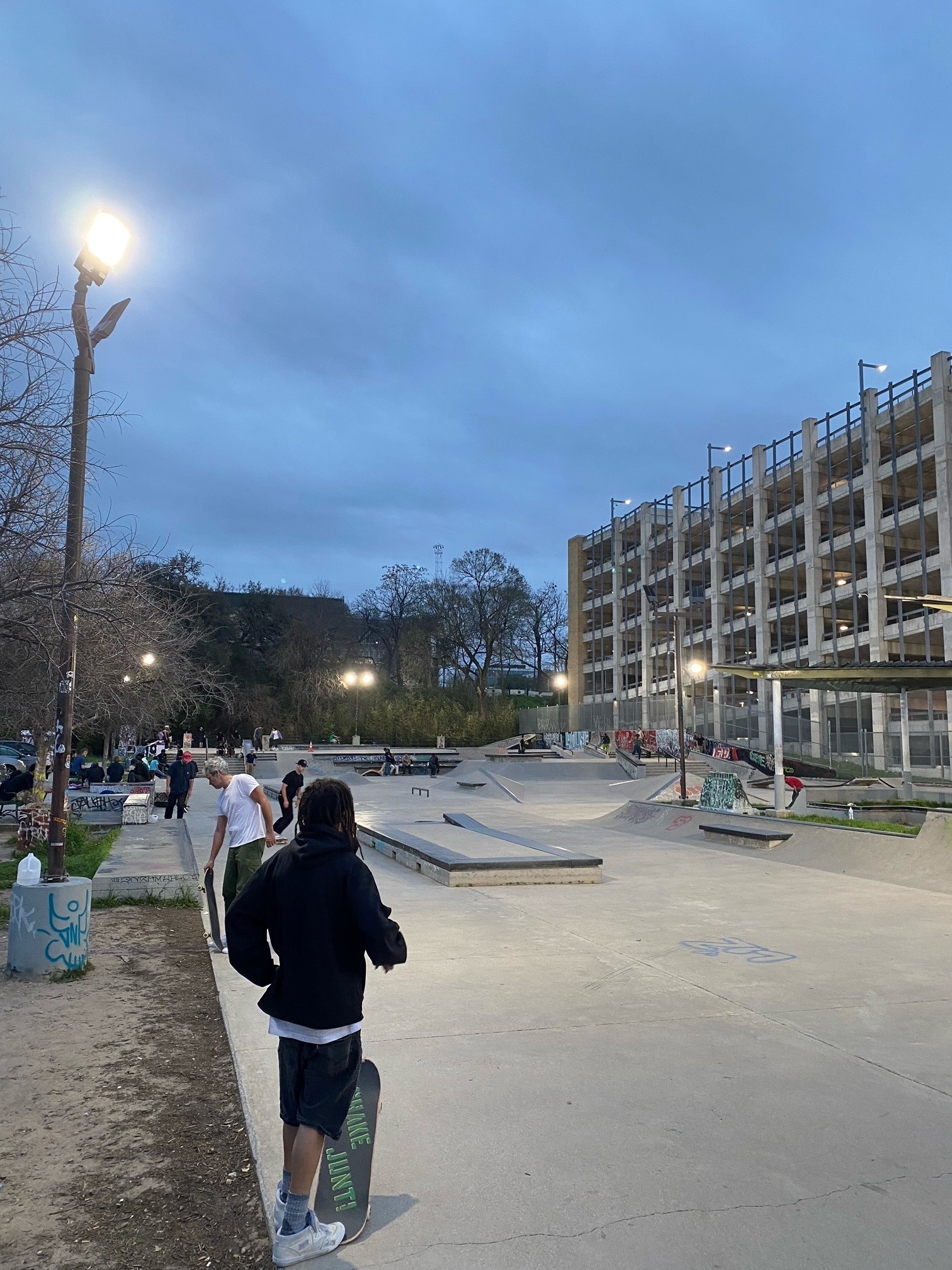 LED Lighting at House Skate Park in Austin
