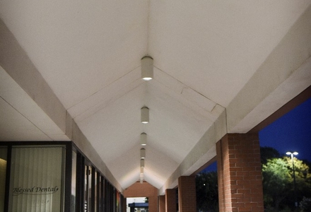 LED Can Lighting at Commons at Willowbrook