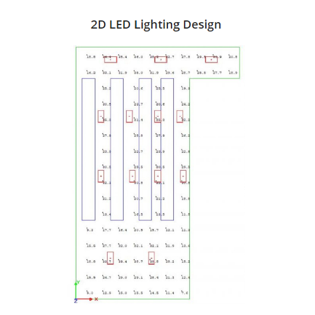 Spark Lighting 2D LED Lighting Design