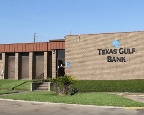 Exterior LED Lighting for Texas Gulf Bank in Clute, TX