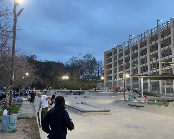 LED Lighting at House Skate Park in Austin