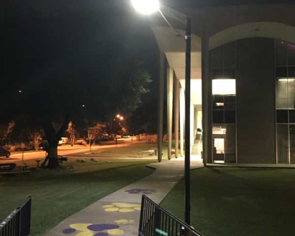 Solar Lighting at Paul Quinn College in Dallas