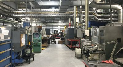 Spark Lighting LED Warehouse Lighting at Anheuser-Busch