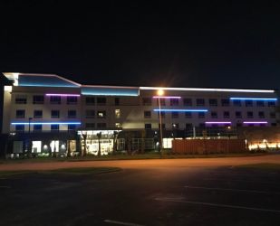 Linear Color Changing at Aloft Hotel in Katy, Texas
