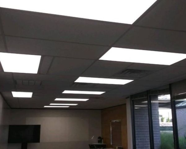 LED Flat Panels in Austin Office Building