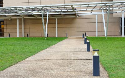 spark-lighting-solar-bollards-on-pathway-landscape